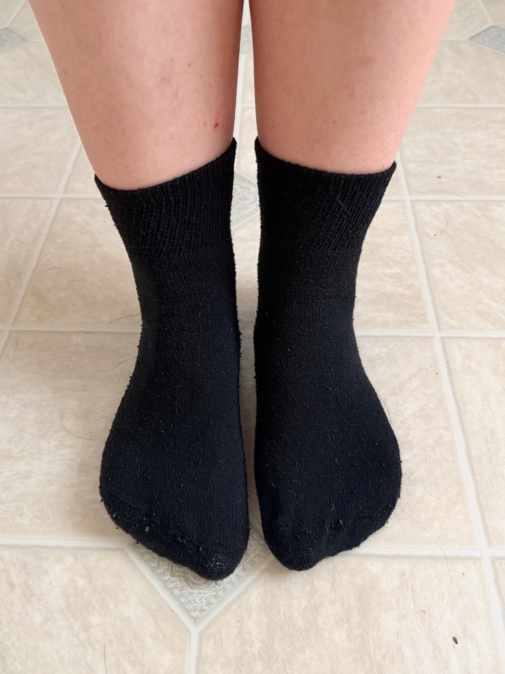 Plain Black Socks